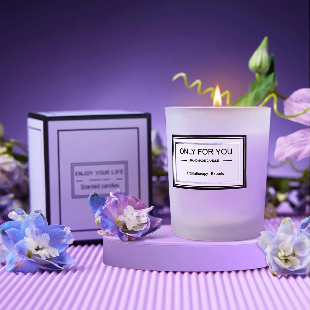 Unique Lavender Gift Box for Women Mom Wife Girlfriend Sister Friend