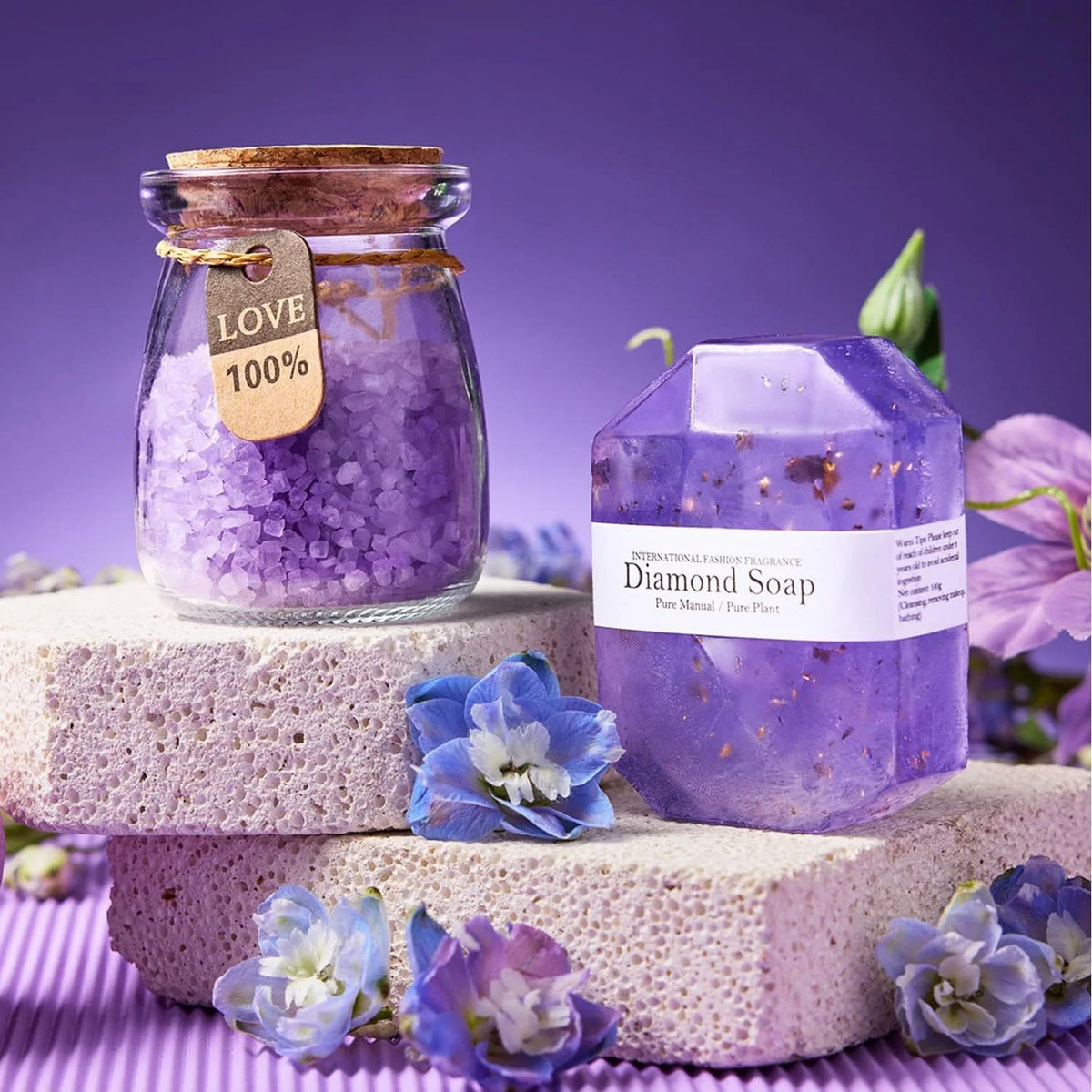 Unique Lavender Gift Box for Women Mom Wife Girlfriend Sister Friend