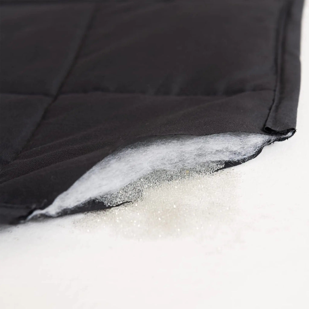 Good Nite Weighted Blanket for Adults - Heavy Double Blanket, Improves Sleep & Relaxation (Dark Grey)