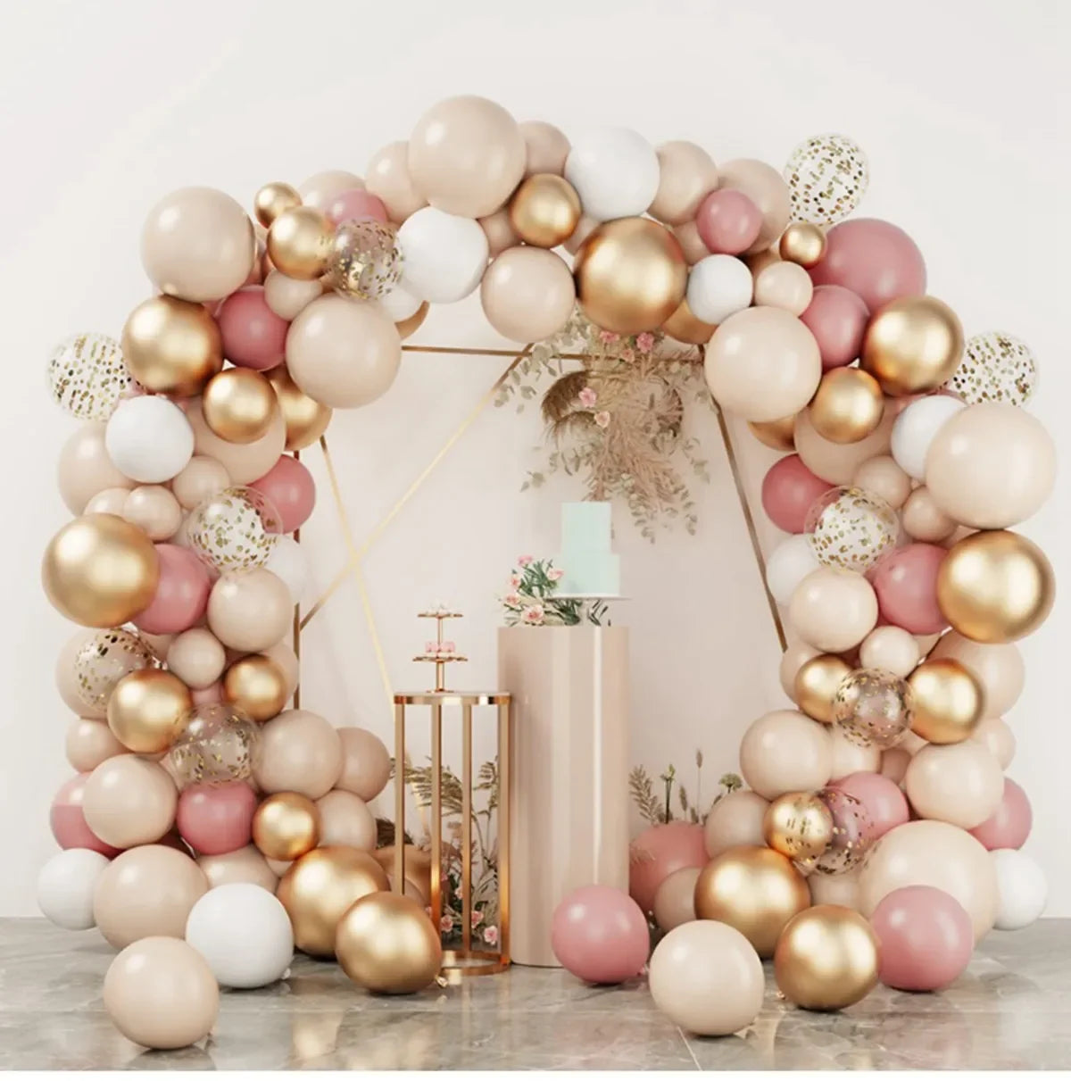 Balloon Garland Arch,  Birthday Party Decorations Birthday Foil Balloon  for Parties, Bridal Baptism Decor Gazebos Wedding Party Supplies