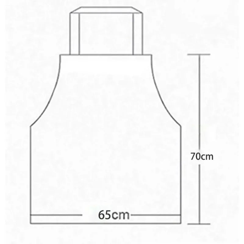 Kitchen Apron, Suitable For Cooking, Baking and Catering  - Easy To Clean And Durable Design
