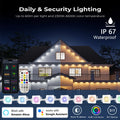 App-Controlled Waterproof Holiday External Decorative Lights, Christmas LED Eave Lights, 5/60-Meter Outdoor DIY Permanent Lighting String