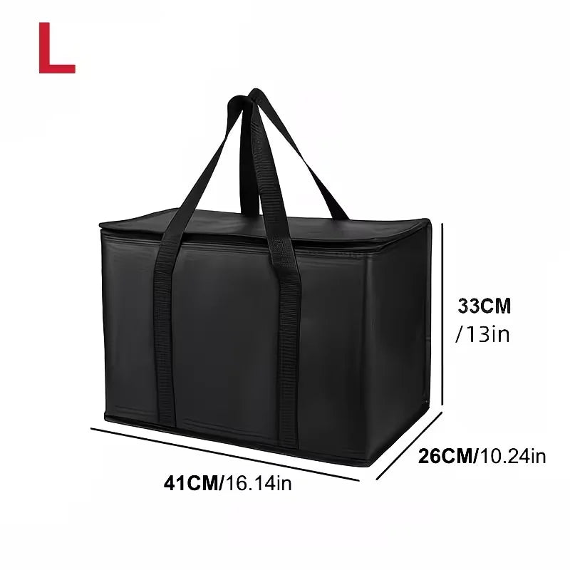 High Capacity Insulated Cooler Bag - Keep Food Hot & Cold For Hours - Grocery Tote, Soft Cooler Bag