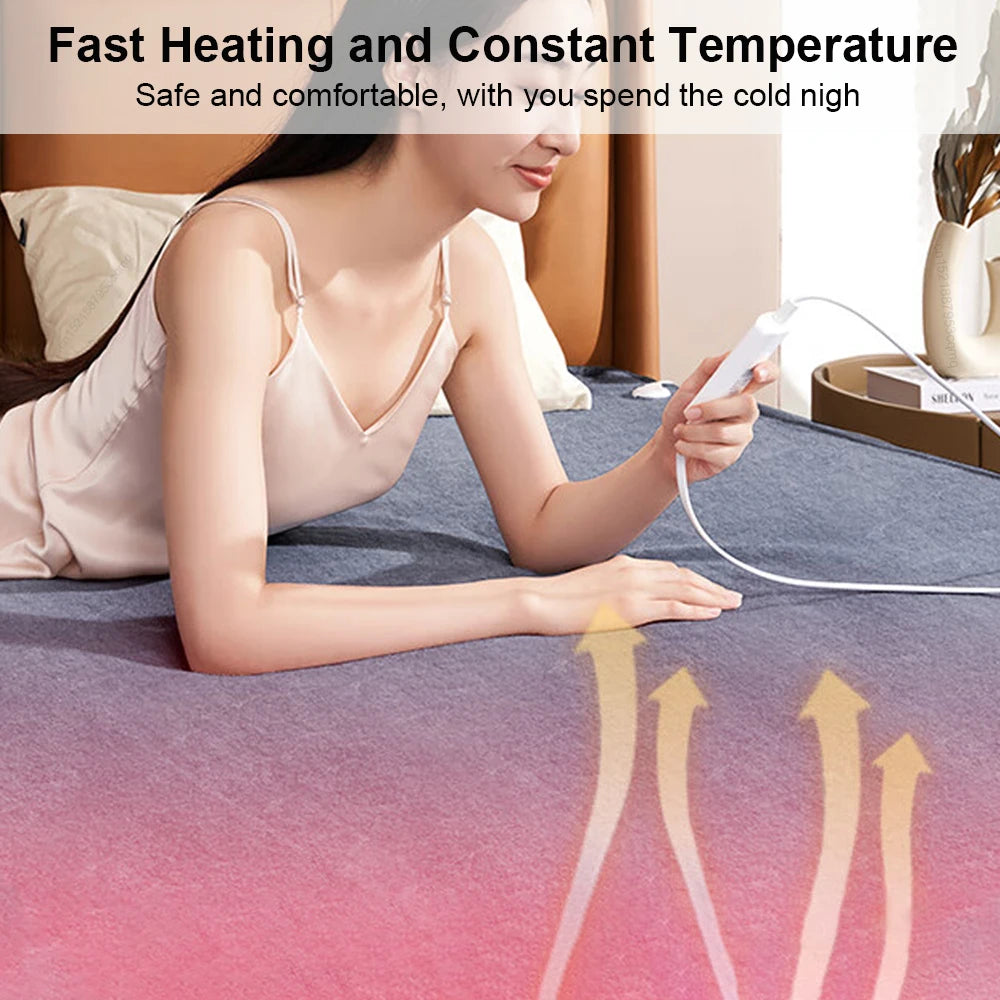 Thermostat Electric Heated Blanket for Cosy Nights In