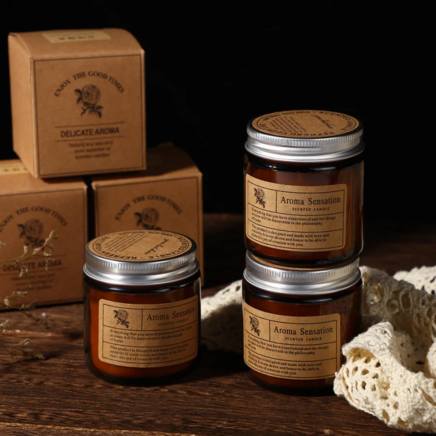 Long Lasting Aromatherapy Candle Smokeless Scented Candle
