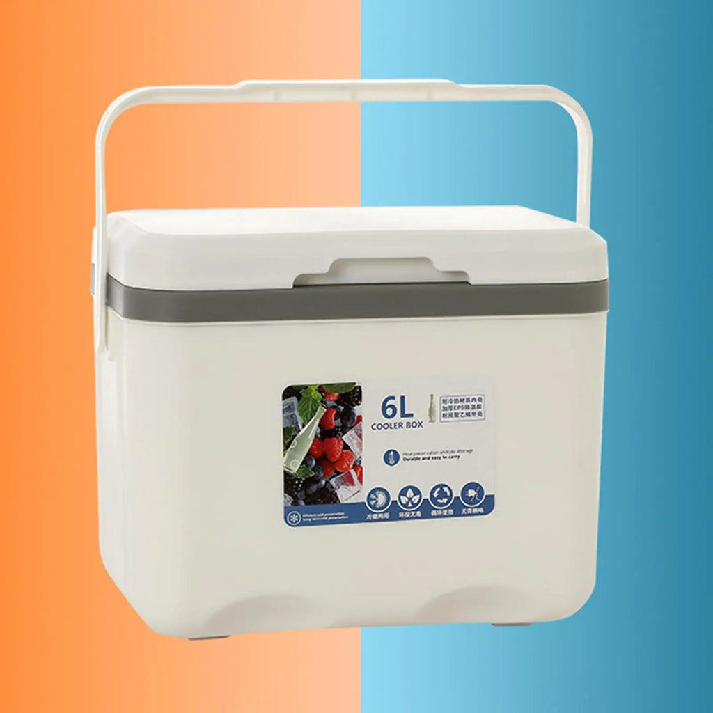 Camping Portable Insulated Ice Chest Box Small Cooler for Outdoor Fishing Cold Storage Picnic Travel Food Keeping