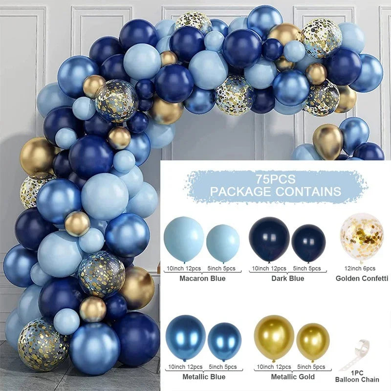 Balloon Garland Arch,  Birthday Party Decorations Birthday Foil Balloon  for Parties, Bridal Baptism Decor Gazebos Wedding Party Supplies