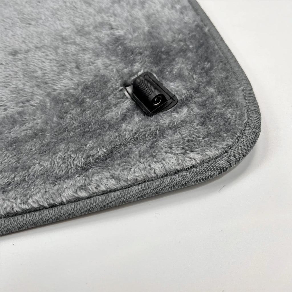 6 Area 10W DC Heated Mat Plush Electric Blanket Single Mattress USB Type-C Interface Portable Washable Office Bedroom Outdoor