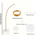 1.5m/2.5m Balloon Arch Kit Adjustable Free Bending Balloon Column Kit With Base Half Arch Balloon Stand Wedding Birthday Party