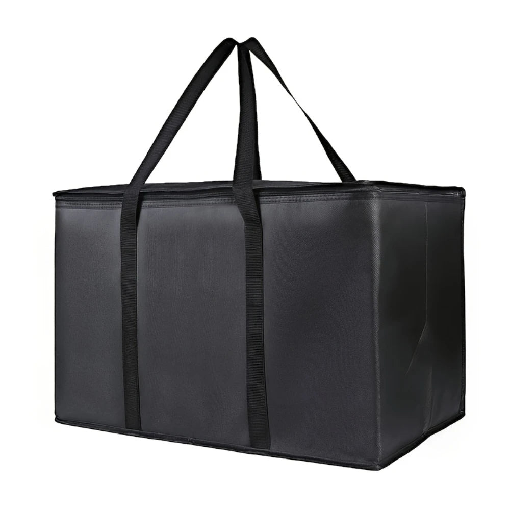 High Capacity Insulated Cooler Bag - Keep Food Hot & Cold For Hours - Grocery Tote, Soft Cooler Bag