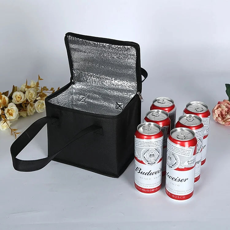 Outdoor Cooler Box Portable Thermal Insulated Cooler Bag Camping Foods Drink Bento Bags BBQ Zip Pack Picnic Supplies