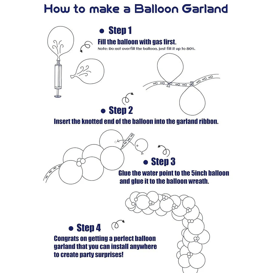 Blue White Sliver Frozen Balloon Arch Garland Kit for Girl Winter Wonderland Princess Snowflake Birthday Party Decorations