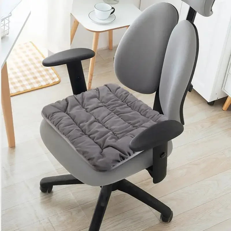 Electric Heating Cushion 45cm Chair Car Pet Body Office Winter Heated Pad Warmer Electric Blanket Cat Dog Adjustable Temperature