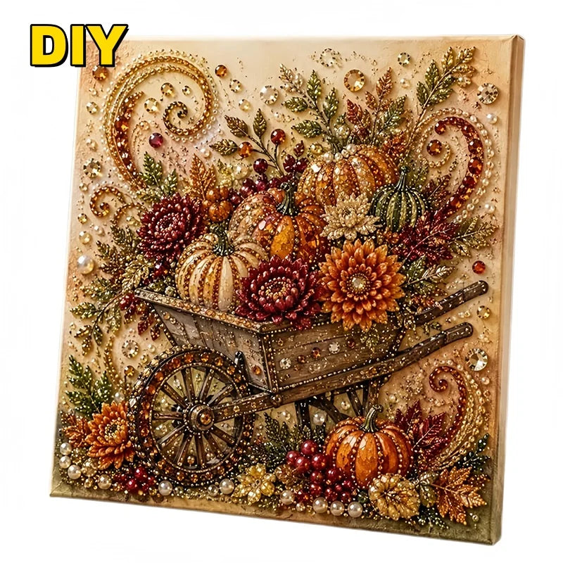 Christmas Pearl Diamond Arts and Crafts Set Santa Claus Elf Pattern DIY Pearl Art Artware Suitable For Beginner and Experienced as Gifts