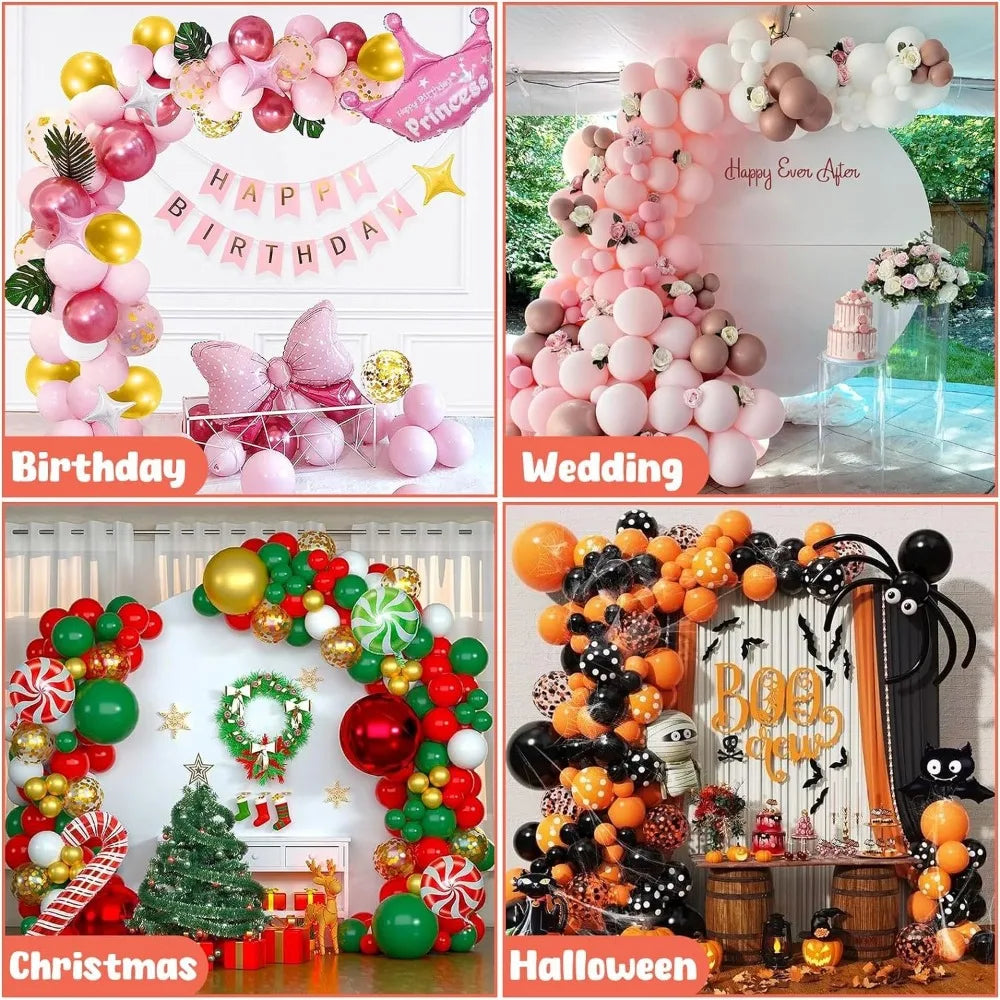 1.5m/2.5m Balloon Arch Kit Adjustable Free Bending Balloon Column Kit With Base Half Arch Balloon Stand Wedding Birthday Party