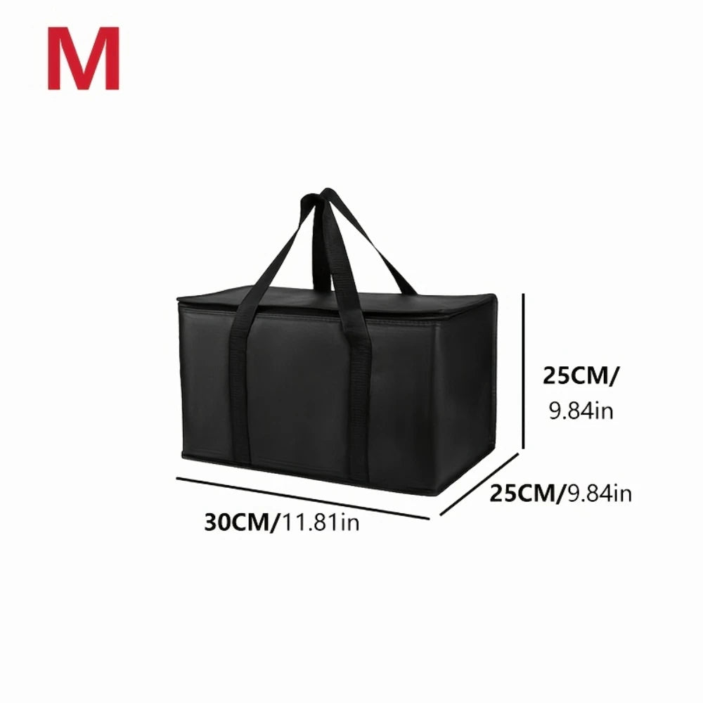High Capacity Insulated Cooler Bag - Keep Food Hot & Cold For Hours - Grocery Tote, Soft Cooler Bag