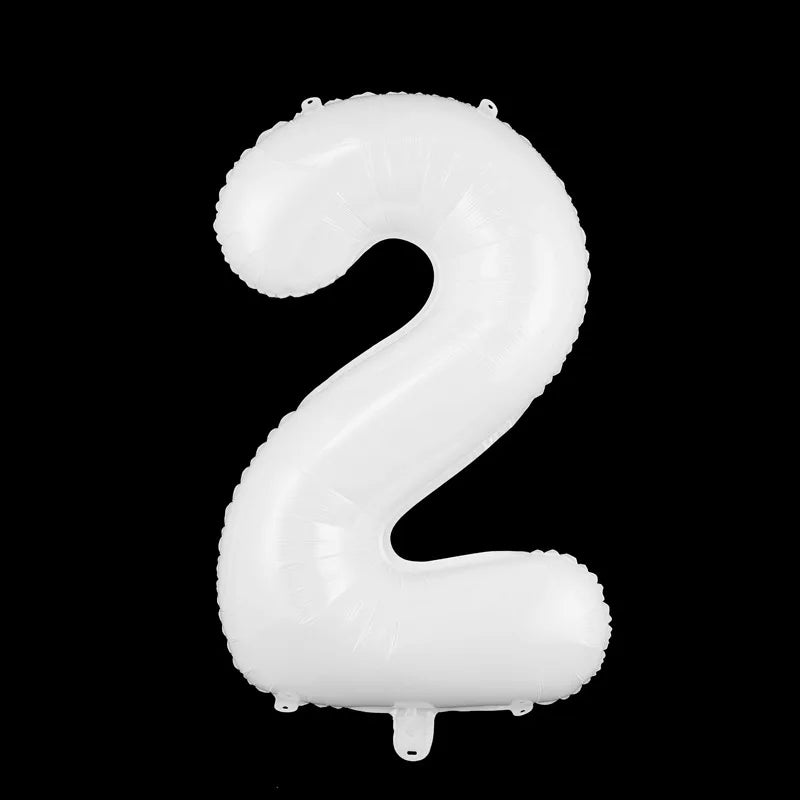 Deluxe Disposable Tableware White with Gold Rim Plate Paper Cup Tablecloth and Large Number Balloon for Birthday Party Wedding Decoration Baby Shower  Party Supplies  CutleryStraws