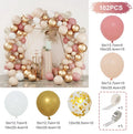 Balloon Garland Arch,  Birthday Party Decorations Birthday Foil Balloon  for Parties, Bridal Baptism Decor Gazebos Wedding Party Supplies
