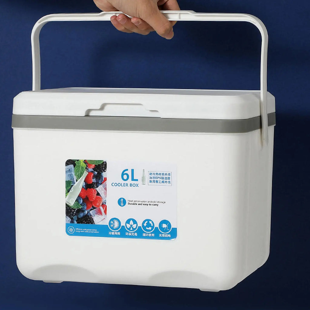 Camping Portable Insulated Ice Chest Box Small Cooler for Outdoor Fishing Cold Storage Picnic Travel Food Keeping