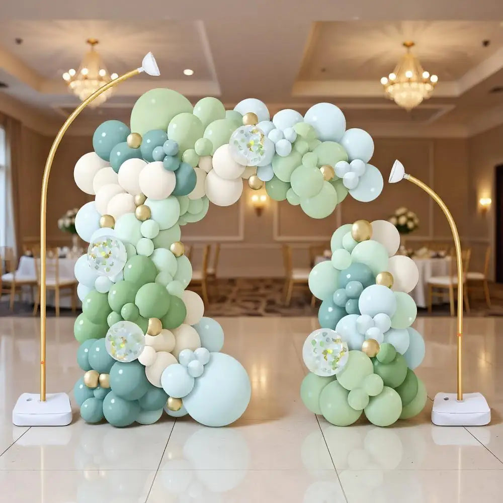 1.5m/2.5m Balloon Arch Kit Adjustable Free Bending Balloon Column Kit With Base Half Arch Balloon Stand Wedding Birthday Party