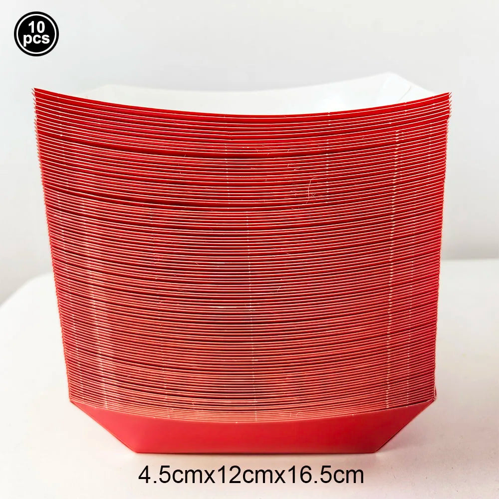 20, 40, 60, 80, 100Pcs Green and Red Paper Cups Napkin Disposable Tableware Party Napkin Drink Cups Birthday Christmas Holiday Party Supplies