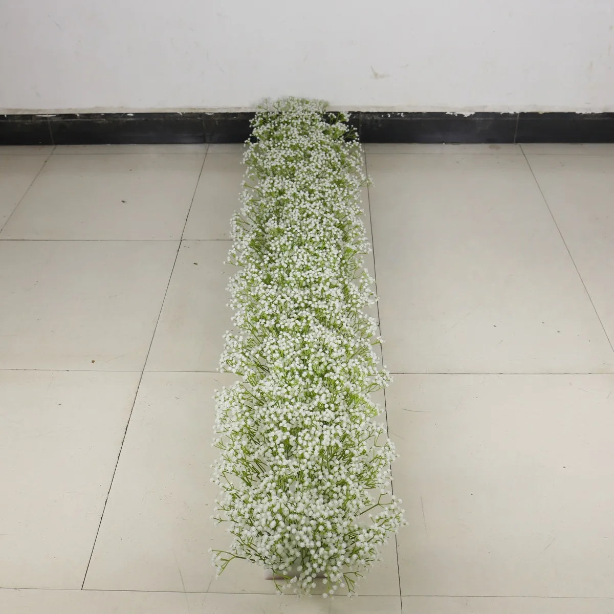 2M Artificial Gypsophila Flower Row Wedding Decor Table Centerpiece Arch Backdrop Floral Garland Home Party Event Decoration