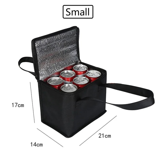 Outdoor Cooler Box Portable Thermal Insulated Cooler Bag Camping Foods Drink Bento Bags BBQ Zip Pack Picnic Supplies