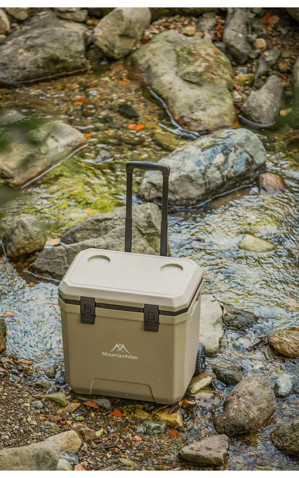 GO PEAK MOUNTAINHIKER 36L White, Black, Khaki, Pulley Box Outdoor Incubator with Trolley Wheels
