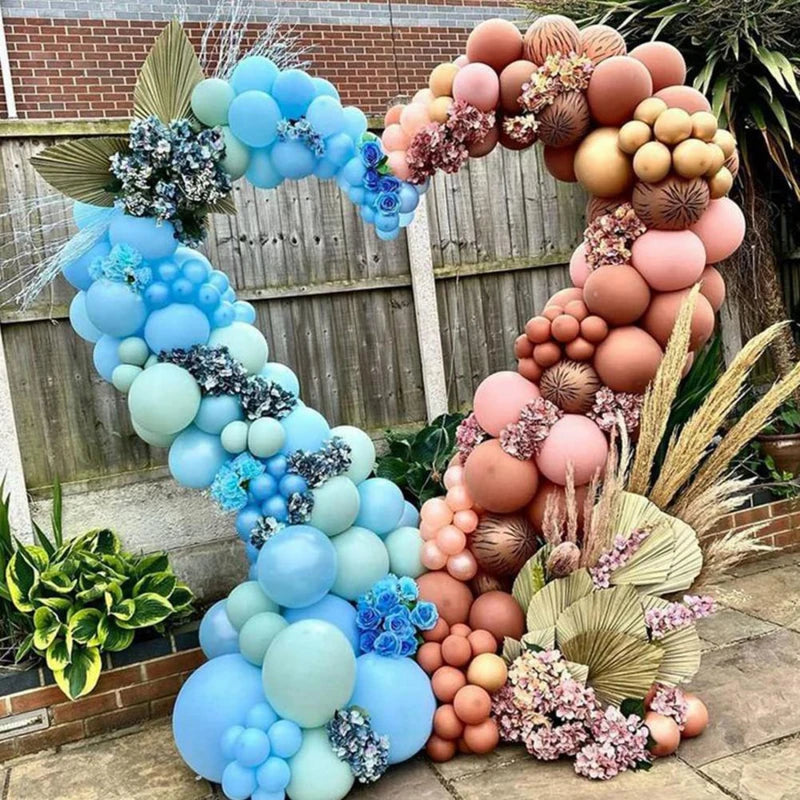 Heart Shaped Balloon Arch Frame Ring DIY Balloon Arch Garland Stand Kit For Outdoors Weddings Anniversary Decorations